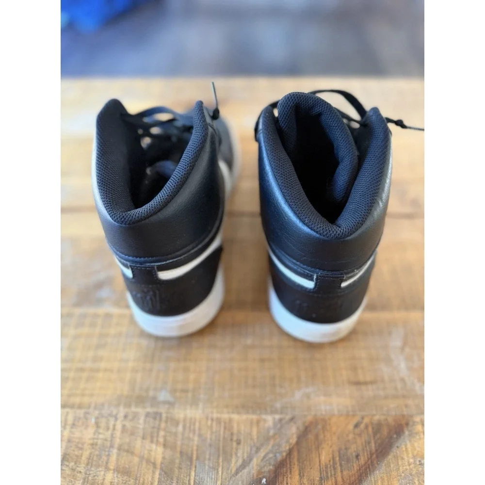Nike Herren Sneaker‎ High-Top Schwarz Size 11 AQ1773-002 Black White